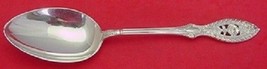 Valenciennes By Manchester Sterling Silver Serving Spoon 8 1/8&quot; - £86.46 GBP