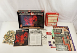 TSR Dungeons &amp; Dragons Game Zanzer&#39;s Dungeon 1991 Boxset w Rules, Map - £36.73 GBP