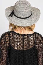 Lightweight Packable Braid Wide Brim Tassel Ribbon Summer Sun Hat Accessory - £19.77 GBP