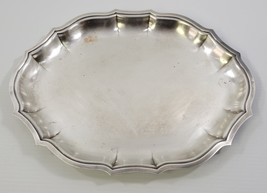 Vintage Chippendale International Silver Company Scalloped Oval Serving ... - £9.29 GBP