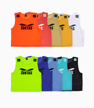 JUNTAS Team Vest Men&#39;s Soccer Shirts Sports Training Vest Colorful NWT 6... - £16.87 GBP