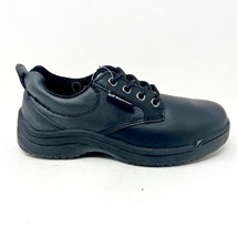 Skidbuster Slip Resistant Footwear Black  Leather Womens Wide Work Shoes... - $19.95