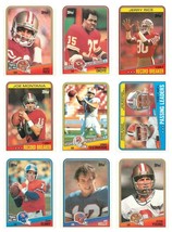 1988 Topps Football NFL 1-99 U-Pick  Complete your set NM - $1.24+
