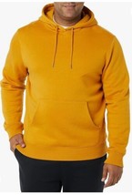 Goodthreads Men&#39;s Washed Fleece Pullover Hoodie Size XXL- Dark Golden Ye... - £13.62 GBP