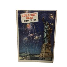 VTG 1954 Topps Scoop #11 Statue of Liberty Unveiled Card - £39.89 GBP