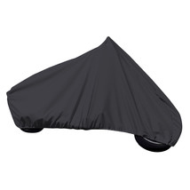 Carver Sun-Dura Motorcycle Cruiser w/No/Low Windshield Cover - Black [9000S-02] - £36.01 GBP