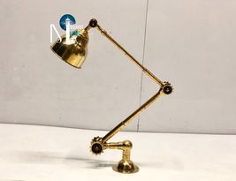 Factory Lamp Retro Stage Long Arm Brass Stretchable Antique Wall Light Lot of 5 - $1,405.80