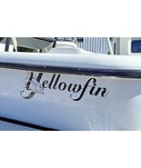 OEM Yellowfin Boat Graphic Vinyl Decals New 2PC Set Universal Oracle 9”X... - $51.47