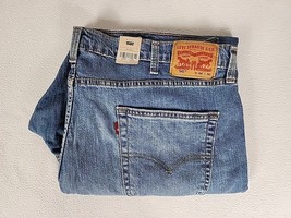 Levi&#39;s 541 Athletic Fit Zip Fly Tapered Leg Denim Jeans 44X30 Men&#39;s Blue... - $34.99