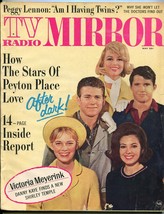 TV Radio Mirror Magazine May 1958- Mia Farrow- Ryan O&#39;Neal- Dorothy Malone - £37.85 GBP