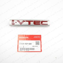 Genuine Honda Civic TYPE-R Jdm FD2 K20A Intake Manifold I-VTEC Emblem Badge - $40.50