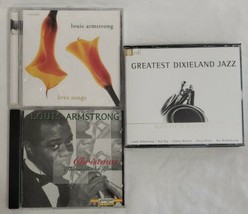 Jazz CD Lot Louis Armstrong Christmas Greats Love Songs Ragtime New Orleans - £15.58 GBP