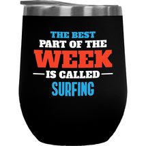 Make Your Mark Design The Best Part Is Surfing. Coffee &amp; Tea Gift Mug for Surfer - $27.71