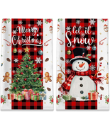 Christmas Kitchen Towels, Merry Christmas Tree Towels Set of 2, Farmhous... - €19,62 EUR