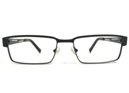 Alberto Romani Eyeglasses Frames AR 810 BK Black Rectangular Full Rim 52-16-145 - £43.87 GBP