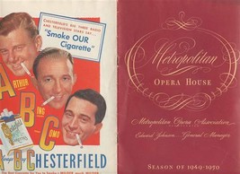 Lucia Di Lammermoor Metropolitan Opera Program 1950 Patrice Munsel Jan P... - £23.64 GBP