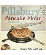 Antique 1924 Pillsbury Pancake Flour XL Advertisement Baking Ephemera 14... - $39.00