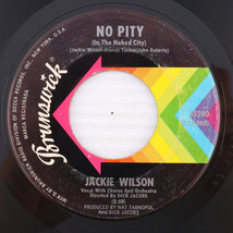 Jackie Wilson – No Pity / I&#39;m So Lonely - 1965 45 rpm 7&quot; Single Record 55280 - £9.81 GBP