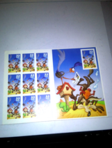 US Stamps/Postage/Sheets Sc #3391 Road Runner/Wiley E Coyo MNH F-VF OG FV $3.30 - £4.34 GBP