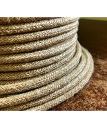 Jute Covered 3-wire Round Electrical Cord - Rope/Hemp Covered Lamp/Penda... - $1.60