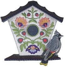 Custom and Unique,Amazing Birdhouse[ Polish Folk Art Birdhouse with Bohe... - £18.33 GBP
