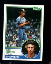 1983 Topps #145 Don Sutton Nm Brewers Hof *X101771 - £1.28 GBP