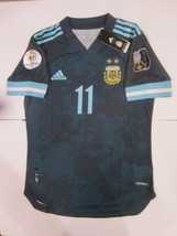 Angel Di Maria Argentina Copa America Match Slim Away Soccer Jersey 2020-2021 - £80.18 GBP