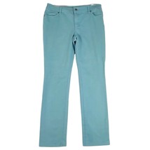 CHICO&#39;S Sky Blue Straight Leg Denim Jeans Pants Women&#39;s Sz 0 S/4 30x30&quot; Regular - £18.98 GBP