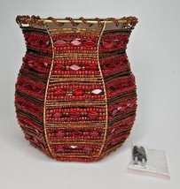 PartyLite Moroccan Spice Beaded Sconce Retired NIB P28D/P8334 - $19.99