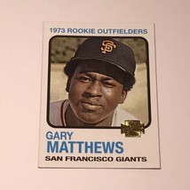 2001 Topps Archives Baseball Card #70 GARY MATTHEWS Giants Rookie Reprint - £1.18 GBP