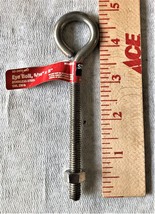 Stainless Steel Eye Bolt, 5/16&quot; x 5&quot; SWL 200 Lbs. - £7.15 GBP