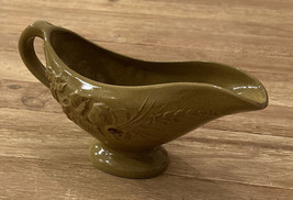 Sur La Table Gravy Boat Harvest Golden Brown Wheat Acorn - £34.59 GBP