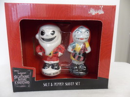 Disney Nightmare Before Christmas Jack &amp; Sally Salt &amp; Pepper Shakers  - £18.85 GBP