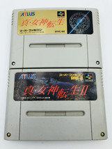 Shin Megami Tensei I &amp; II Super Famicom Super Nintendo SNES Japan Japanese Atlus - £34.37 GBP