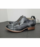 Freebird Womens Mabel Black Oxford Leather Shoes 9 - $2,256.11 MXN