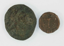 Antike Griechenland 2-coin Set 196 BC Thessalien ( VF 350 BC Kyme Aeolis - £47.52 GBP
