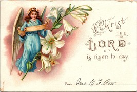 c1910 Antique Undivided back Postcard. Angel Flowers dress a1 - £17.72 GBP