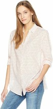 NYDJ Womens Classic Lawn Shirt Top Sand Dunes Color Size XS $69 - NWT - £14.33 GBP
