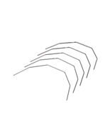 Schumacher U7660 Rear Roll Bars  - Cougar-Laydown (5pcs) - $12.99