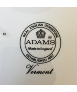 Set of 4 Vintage Adams English Ironstone Vermont Dinner Plates 10.25&quot; En... - £99.36 GBP