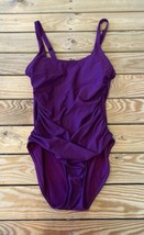 Athleta Women’s One Piece Swimsuit size XS Purple Q8 - £17.83 GBP