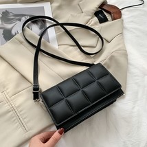 Solid Color Fashion Shoulder Handbags Female Travel Cross Body Bag Weave Small P - £18.86 GBP
