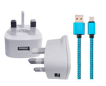 Power Adaptor&amp;USB Type C Charger For ASDA TECH TRUE WIRELESS EARPHONES - $11.21