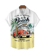 Hawaiian shirt for men VW Bus Typ2 T2 Bulli classic car - $541.80 MXN