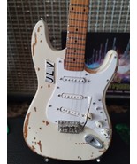 JIMMIE VAUGHAN-Custom Vintage Fender Strat 1:4 Scale Replica Guitar ~Axe... - £26.97 GBP