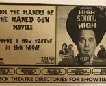 High School High Vintage Movie Print Ad Jon Lovitz TPA24 - $5.93