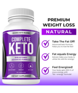 Complete Keto Weight Loss Diet Pills Fat Burner Supplement for Men Women - £18.88 GBP