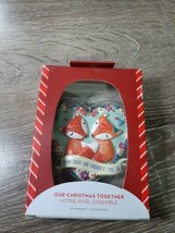 Carlton/American Greetings 2019 Our Christmas Together Heart Fox Love Or... - £19.67 GBP