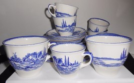 Royal Doulton &quot;Norfolk&quot; China Mixed Lot Demitasse Coffee Plates Saucers 19 Pcs - $34.65