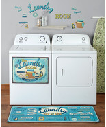 Lively Laundry Room Decor Accents Door Magnet Wall Decals Rug or Window ... - €12,74 EUR+